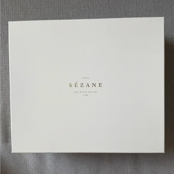 Sezane Markus Derbies Loafers Glossy Black Size 7 - Picture 3 of 4